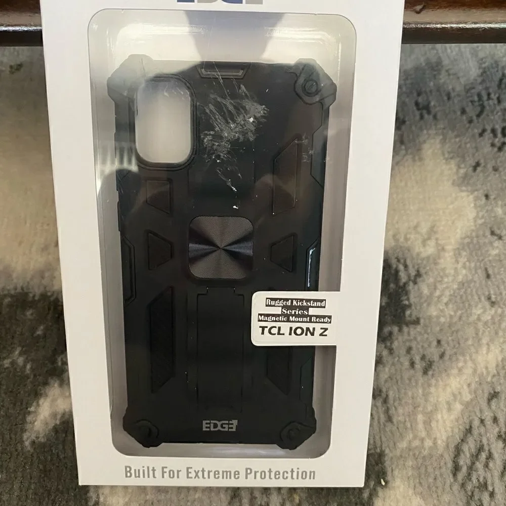 EDGE TCL ION Z Phone Case NEW! Black
